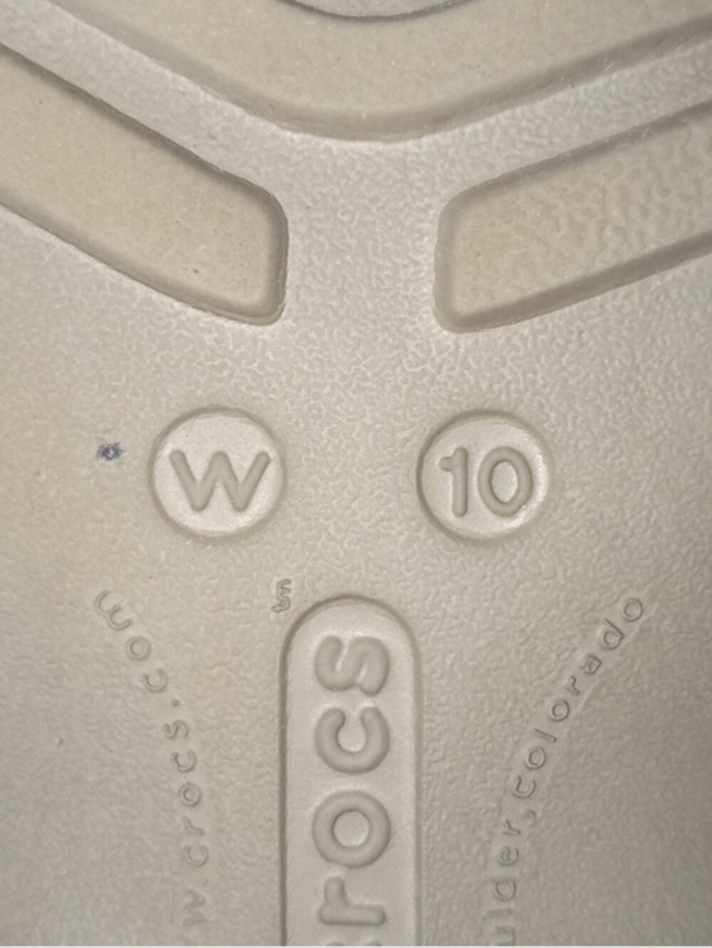 Gently Loved CROCS Melbourne Shecon mule SIZE 10 WOMENS - Picture 9 of 9
